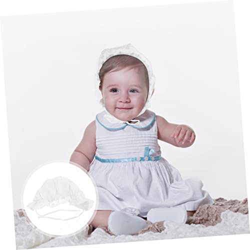 KESYOO 1Pc Breathable Sun Protection Hat for Lightweight Cap for Summer for Photos and Vacation Fits White2