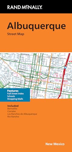 Rand McNally Folded Map: Albuquerque Street Map