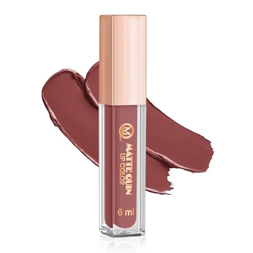 Image of Matte Quin Lip Color| Matte Texture|Long Wear |Smudge Proof |Waterproof-6ml (MQ Flat-213)