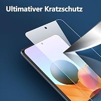 NEW'C Schutzfolie für Xiaomi Redmi Note 10 Pro/10 Pro Max 4G für Panzerglas – Ansicht 5