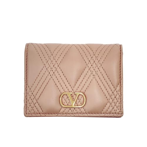 [VALENTINO] ヴァレンティノ 二つ折り財布 ベージュ P0AS4MIC GF9 [並行輸入品]