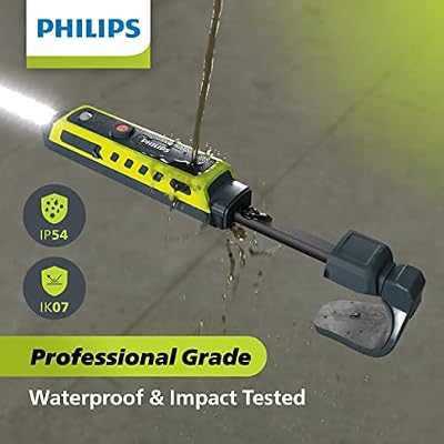 Philips Automotive Lighting Xperion 6000 Under hood Work Light, 1200 Lumen Professional Flash Light with Flood Light and 360 Rotational Light Bar for Mechanics | X60BONNX1