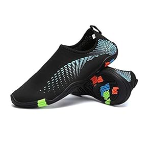 WHSS strandschoenen Nieuwe mannen en vrouwen elastische stof natuurlijk rubber materiaal strand casual schoenen anti-slip wicking ademend lichtgewicht wicking sets van schoenen outdoor waden sneak pee