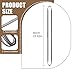 Banziaju 17mm Nylon Climbing Sling Runner, 5pcs Climbing Sling, Polyester Climbing Aider 21.6kn Heavy Duty Rock Climbing Webbing Straps for Outdoor Climbing, Swing, Yoga Hammock,Carabiner Strap