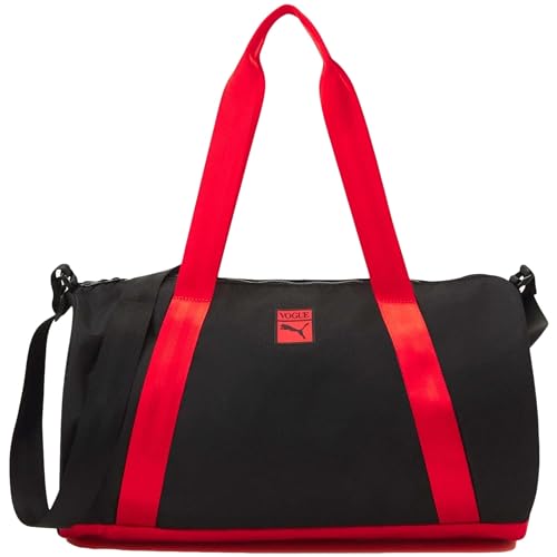 PUMA x Vogue Duffle Bag Sporttasche für Damen, Schwarz (Schwarz), Einheitsgröße