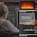BestMassage Electric Fireplace Heater,35