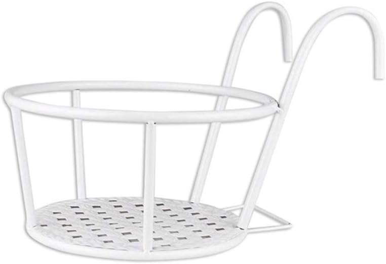 Versatile Lightweight Metal Plants Stand Plant Shelf Rack for Indoor Balcony Flower Stand Hanging Type Green Hanging Orchid(Black)