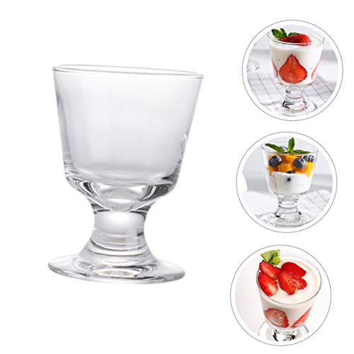 HANABASS 2 Pçs Copo De Sorvete Picaretas Para Coquetéis Tigelas De Sobremesa Com Pés Decorações De M