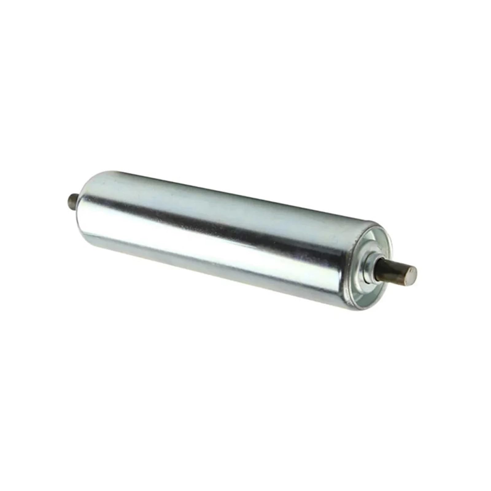 Paquete Inoxidable Acero Gravedad Transmisión Rodillo tensor de acero inoxidable, juego de rodillos de polea con rodamiento, rodillo recubierto de 25-76mm(500x540mm,Dia 25mm M8)