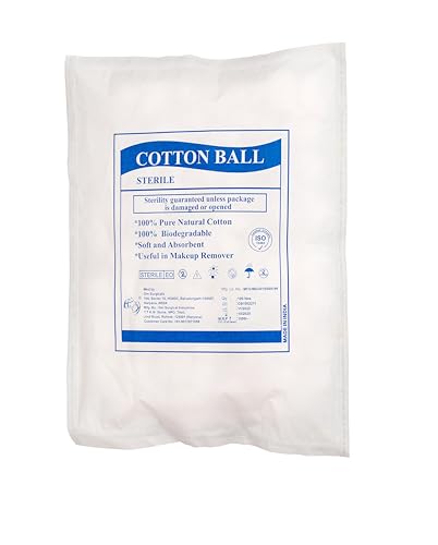 Image of E.T.O Cotton Balls Use For nail polish & face make-up removal, skincare, Baby care, Arts & Crafts - 200 Pcs