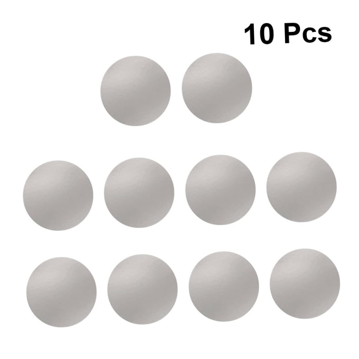 HEALEEP 10PCS Round Cake Board Strong Paper Circle Base for Cake for Mousse Cupcakes Desserts Smooth Non Stick Baking Accessories for Parties and Events