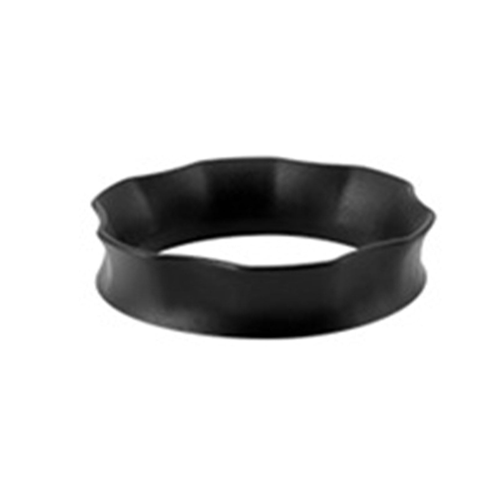 Mekalero Kitchen Coffee Powder Receiving Dosing Rings Rotatable Loop Fit for 58mm Portafilter Coffee Machine Funnel Espresso Tool Efficient Powder Usage