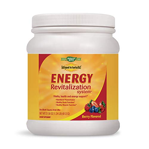 Enzymatic Therapy Fatigued to Fantastic! Energy Revitalization System Berry Splash Flavored