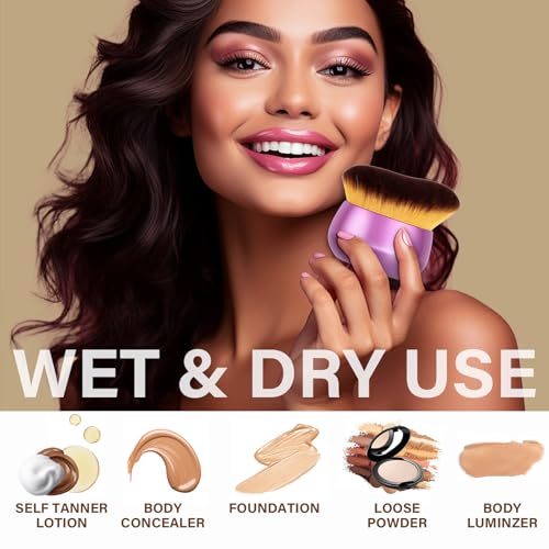 image for EOICCEOH Extra Large Body Makeup Brush For Self Tanner, Leg Makeup &Br