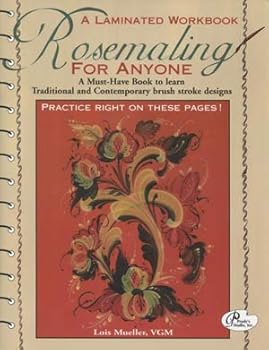 Paperback rosemaling for anyone, a laminated workbook Book