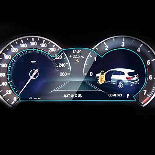 Film TPU transparent anti-rayures pour console centrale BMW X3 X4 G01 G02