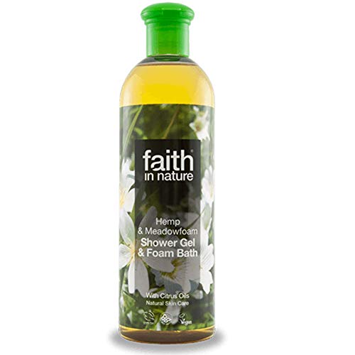 Faith in Nature Hemp & Meadowfoam Shower Gel & Foam Bath 400ml