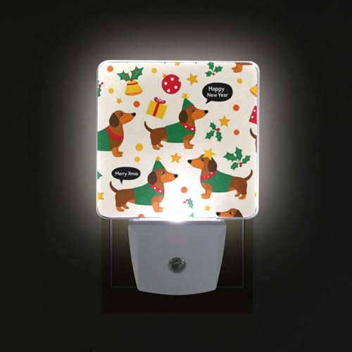 Lámpara de noche con sensor Aslsiy LED 2 piezas miniatura 3