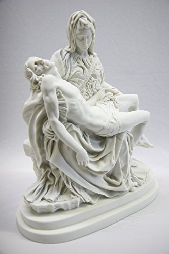 Estatua religiosa Pieta Mary Jesus 13 pulgadas miniatura 2