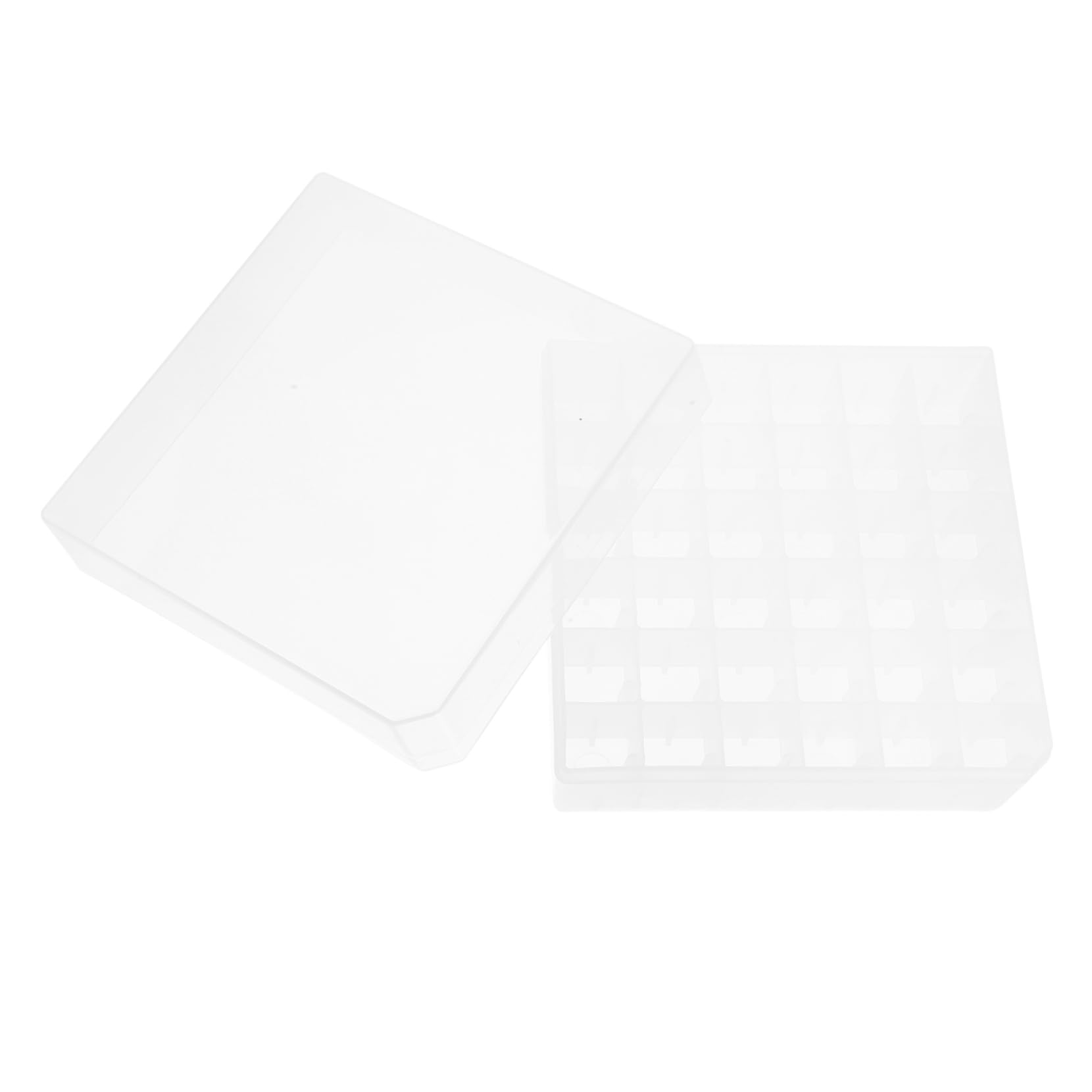 PRETYZOOM Laboratory Cryogenic Storage Box for Tubes Holder for Tubes Material for Freezer Use Laboratory Tube Storage