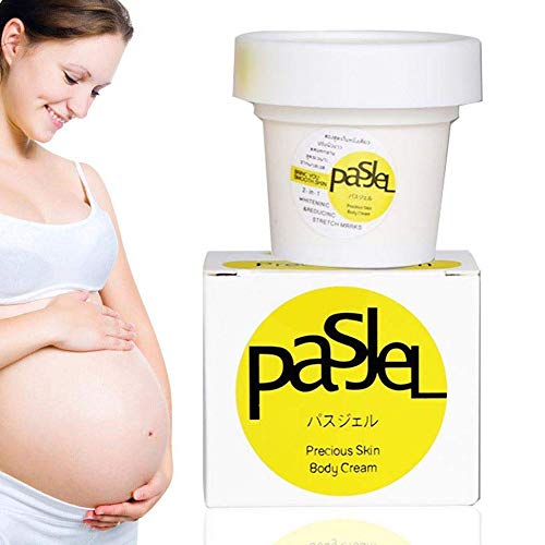 KOBWA Pasjel Crema para Eliminación de Estrías y Cicatriz, 50g Piel de Maternidad Reparación Cremas, Fórmula de Planta Natural Pura No-químico Seguro Cream