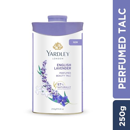 Yardley English Lavender Perfumed Talc | 250g ( 8.81 Ounce) | Pack of 1
