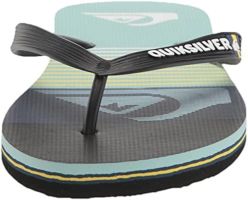 Quiksilver Men's Molokai Art Sandal, Black/Blue/Blue AQYL101204, 6 | Image 1