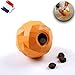 THILIFE-Juguete masticable indestructible para perros | Dispensador de comida original para perros estilo naranja | Pelota para perros para aliviar el estrés | Apta para el lavavajillas