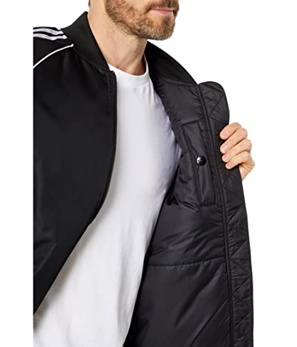 Adidas Originals Men's Quilted Superstar Bomber Jacket, Black, Medium #TOP2
