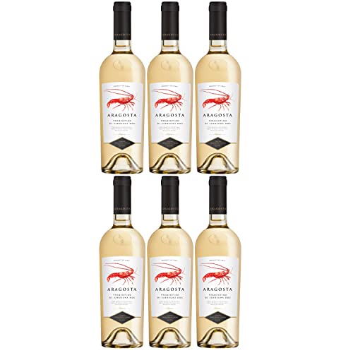 Aragosta Vermentino di Sardegna DOC Weißwein Wein trocken Italien I Visando Paket (6 x 0,75l) Cover