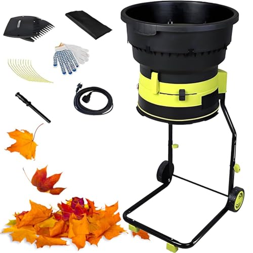 Trituradora de hojas de jardín de 2500 W y 8000 rpm para compostaje 2