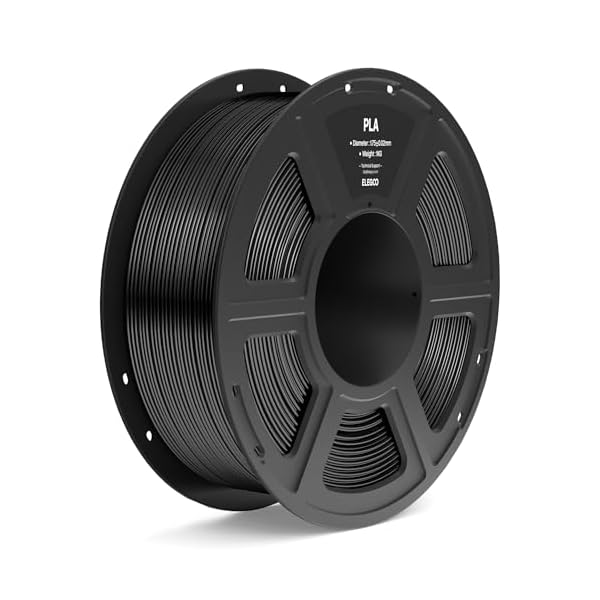 ELEGOO Filament PLA 1,75 mm Noir 1KG