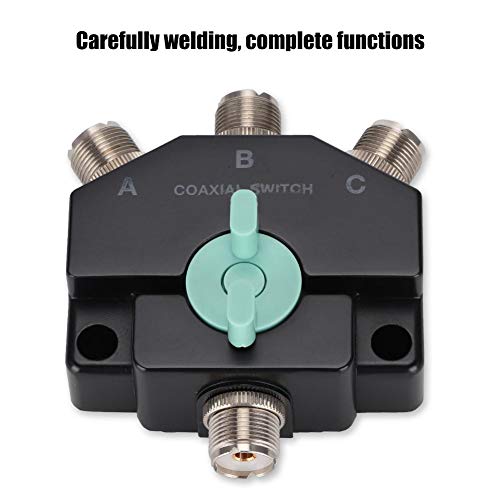 Image of Heavy Duty Coax Switch Antenna Short- Base with 3 Port Antenna Repeater