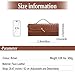 SCRILLE Evening Woven Handbag for Women PU Leather Clutch Purses Removable Strap Shoulder Bag Fashion Crossbody Tote Bag (Brown)