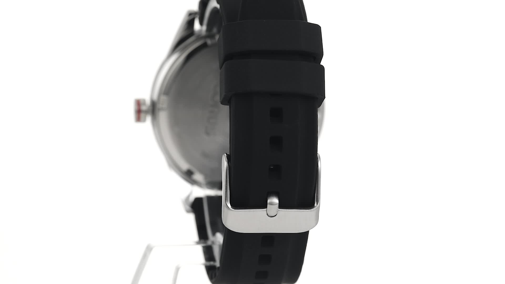 Lorus RM349GX9 - Orologio Uomo Cronografo Al Quarzo, Cassa In Acciaio, Cinturino In Silicone, Impermeabile 100m - 2