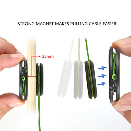 Magnetische draad Treksysteem Tools Snap Wire Guider Electric Cable Tape Conduit Duct Cable Push Puller voor bedrading… - Afbeelding 5