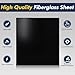 G10 300x335x4.0mm Fiberglass Composite Laminate Sheet, Glass Fiber Epoxy Resin Panel for DIY Craft 0.5-10mm Available (Black)