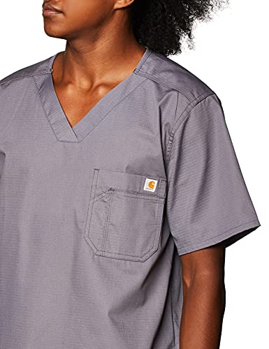 Image of Carhartt Ripstop & Sub-Scrubs Scrubs for Men, Utility Scrub Tops