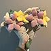 Courtco Cute Flower Plush Doll Stuffed Plant Plushie ，Decor Home Andbedroom Sweet Gifts for ，Cute Kawaii Gift for Valentines Day, Birthdays, Graduation, Wife, Girlfriend ，Mom for Boys and Girls