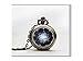 Produktbild Stargate Portal Sg1 Anhänger Taschenuhr, Stargate Portal Sg1 Halskette Taschenuhr Charm, Stargate Portal Sg1 Anhänger Taschenuhr Glasfliesen Schmuck, Glas Stargate Portal Sg1 Uhr, Wolf Potfoto