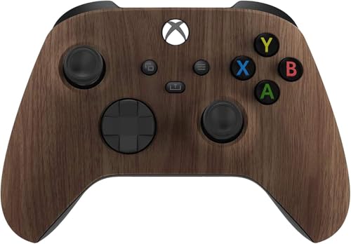 Image of Custom Controllerzz Wireless Controller for Microsoft Xbox Series X /S & Xbox One - Custom Soft Touch Feel - Custom Xbox Series X /S Controller (X /S Wood)
