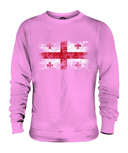 Sweat Géorgie drapeau délavé mixte Candymix en coton confortable