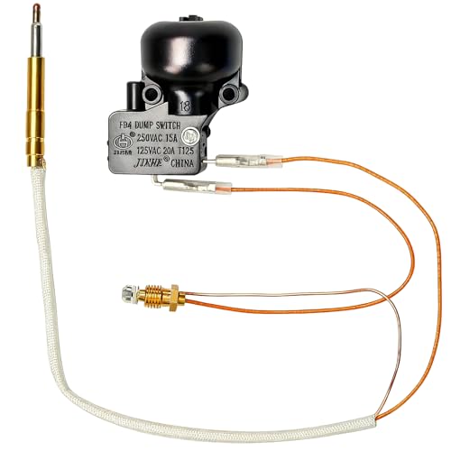 MCAMPAS Propane Heater Safety Kit with Thermocouple & Tilt Switch,
