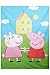 Textil para el hogar infantil, juego de cama con Peppa Wutz y...