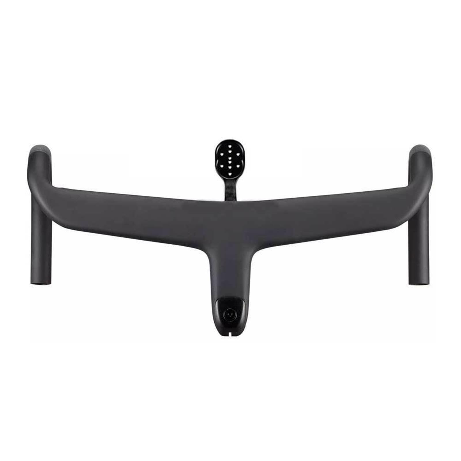 Mostek rowerowy Kierownica roweru szosowego z włókna węglowego Ultralekka, wygięta kierownica wyścigowa Zintegrowane akcesoria rowerowe 380-440 mm