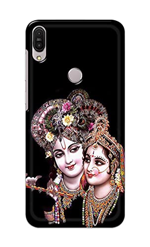 Image of Printed Hard Back Cover Case for Asus Zenfone Max Pro (M1) | Zenfone Max Pro M1 (5.99 inch) Back Cover (Radha Krishna) -203