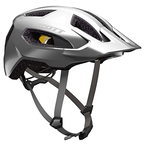 Vogue silver Scott Supra Plus MIPS - Casco da bicicletta Vogue 2025, taglia M/L (56-61 cm)