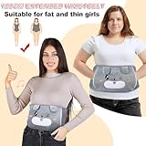 Yungden Hot Water Bottle with Waist Cover, 120cm Cute Animal Wrap Around Warm Water Bottle Belt, Wearable Hot Water Bag Pouch for Belly Hands Neck Back Shoulder Legs & Period Cramps - Image 5
