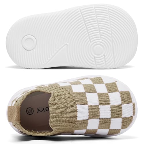 Image of MORENDL Baby Toddler Walking Socks Non-Slip Breathable Unisex Casual Sneakers