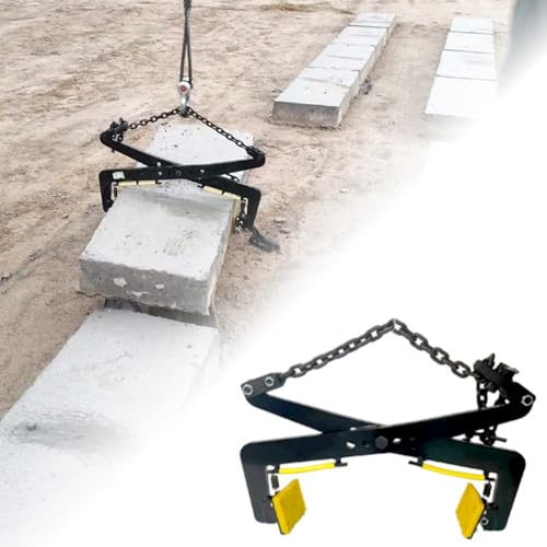 Pinzas para Levantar losas de Granito, Herramientas Resistentes para Transportar Piedras con Seguridad, Ideales para Trabajos de construcción y albañilería.